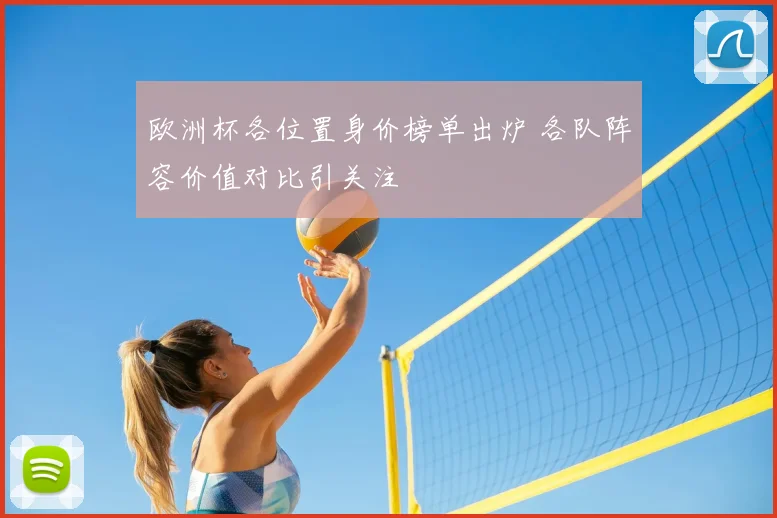 欧洲杯各位置身价榜单出炉 各队阵容价值对比引关注